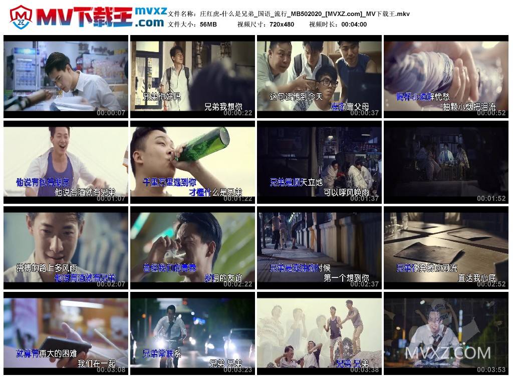 庄红虎-什么是兄弟_国语_流行_MB502020